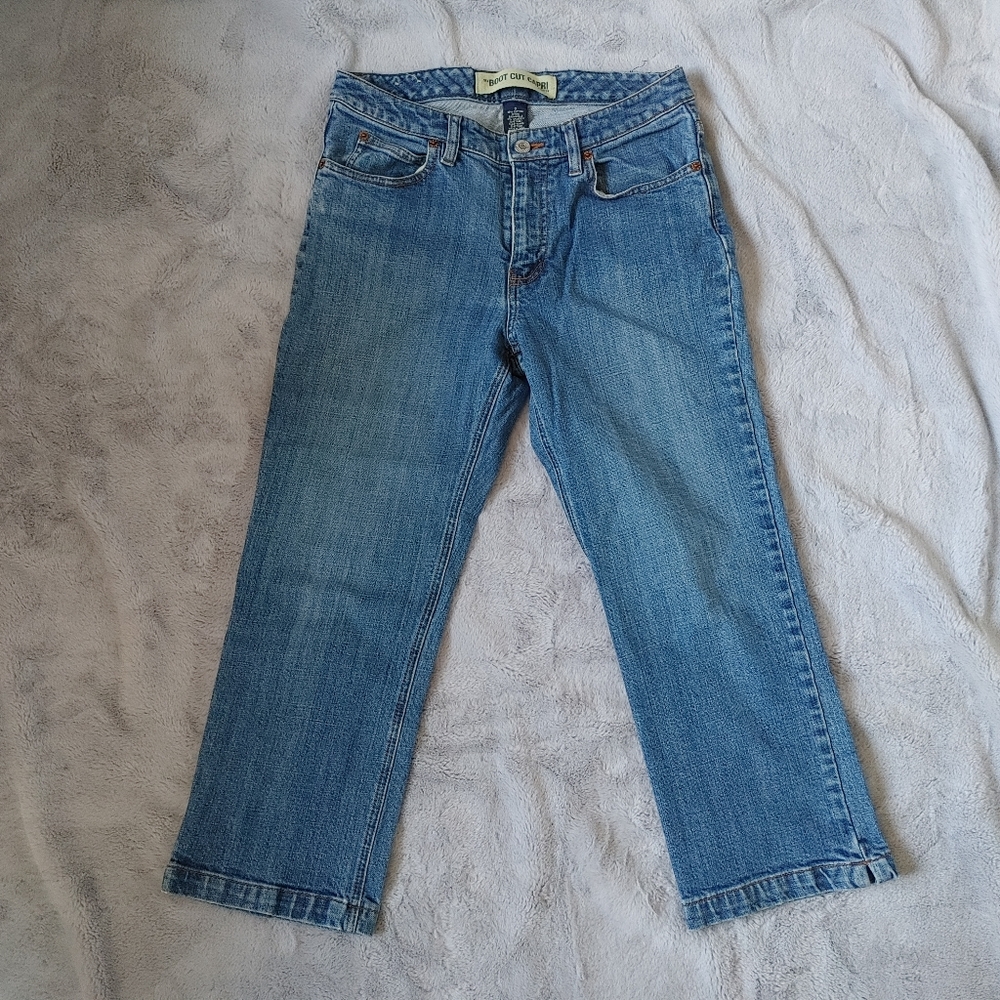 Gap Boot Cut Capri Jeans